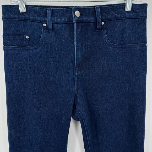 SPANX Slim-X Super Skinny Blue Jeggings Jeans Size 30 - Picture 3 of 9
